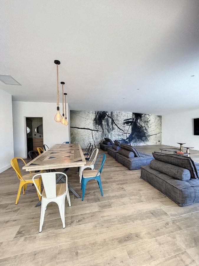 Villa 400M2 Piscine Interieure Tres Calme Agde Luaran gambar